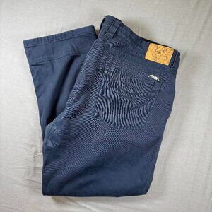 Mountain Khakis 5-Pocket Pants Men 42x30 Blue Stretch Classic Fit Camp Outdoor